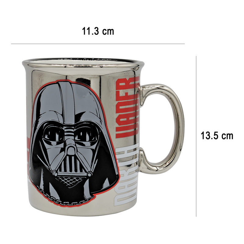 Taza Tarro Iridiscente De Ceramica 790ml Modelos Animados