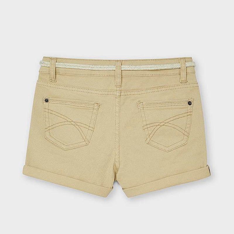 Short De Mezclilla Con Cinturon Mod.275 Marca Mayoral®