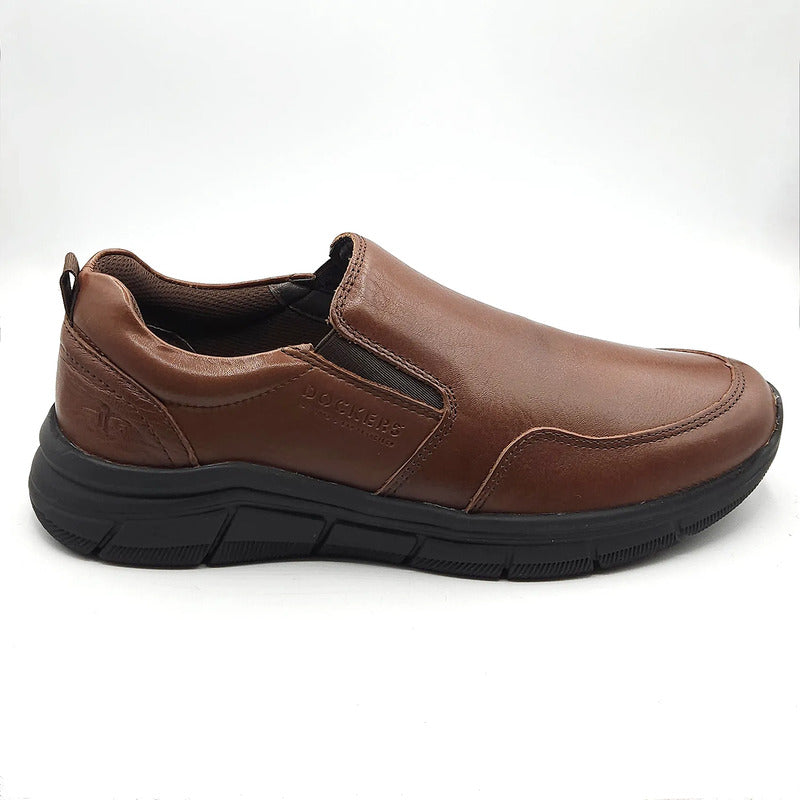 Zapato Casual  Para Caballero Mod. D2126762s Marca Dockers® Caoba Lisa 26,5 Mx