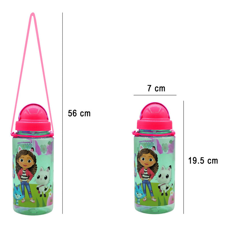 Cantimplora Infantil Botella De Plastico Ligera Mod.1669