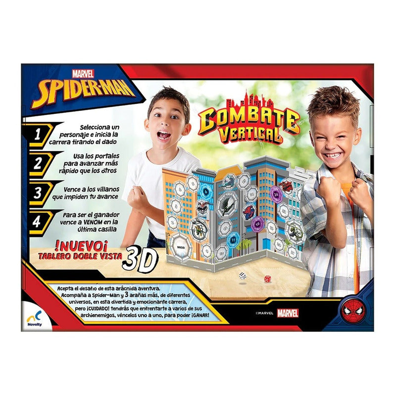 Juego De Mesa Combate Vertical Spiderman Jca-2880 Novelty®