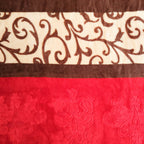 Cobertor Ligero Micrograbado 1.80x2.10m Providencia® Premium Rieña 1 Kg Bordó