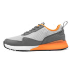 Tenis Texturas Para Hombre Con Hyperform Mod.409701 Flexi® Gris Claro 26.5 Mx