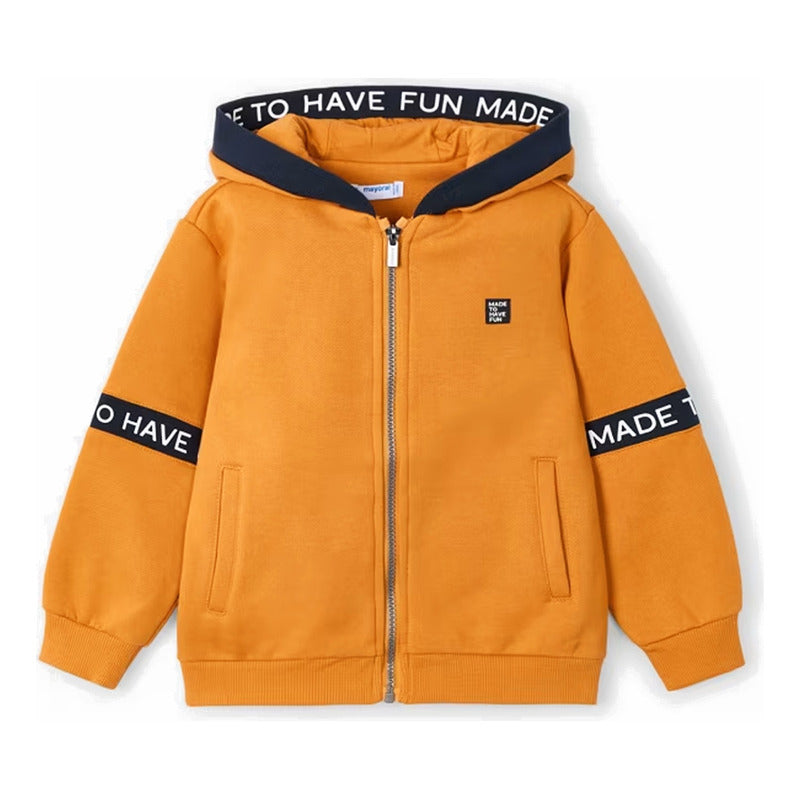 Sudadera Para Niño Mod. 4473 Marca Mayoral® 2 Naranja