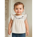 Blusa Holgada Para Niña Mod.1186 Crudo Marca Mayoral® Crudo 9 Meses