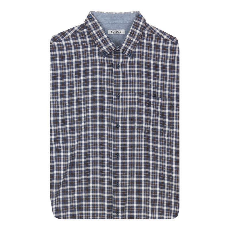 Camisa Casual De Hombre Mod.221-3336al Marca Losan®