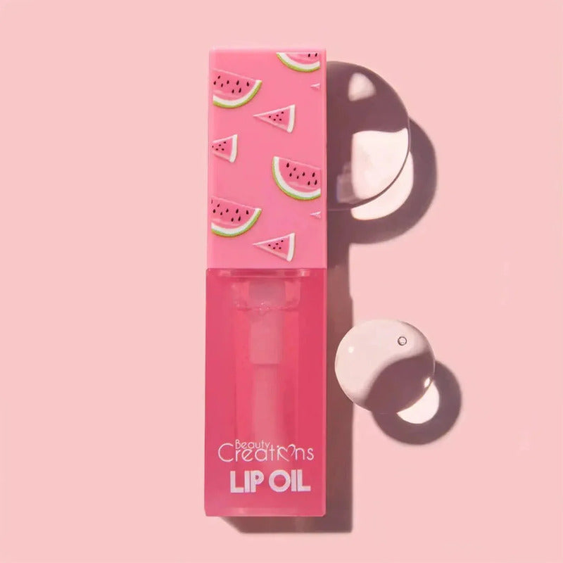 Lip Oil Sweet Dose Brillo Labial Marca Beauty Creations® Sandía
