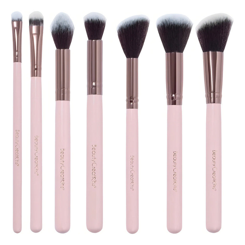 Set De Brochas 24 Pzas Vol. 2 Beauty Creations Color Pretty And Perfect