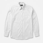 Camisa Básica Para Hombre Mod.5232 Marca Manchester® Blanco Lisa 16.5