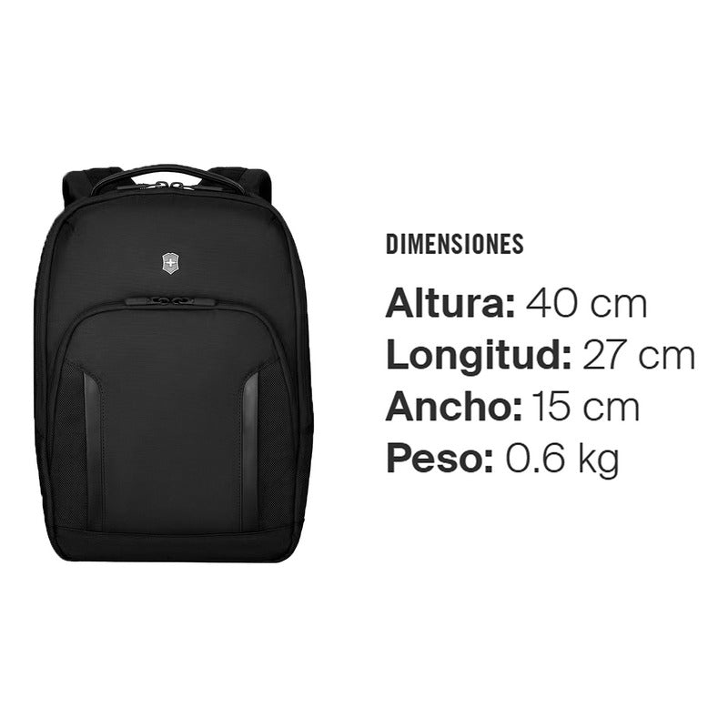 Mochila Altmont Professional City Backpack Victorinox® Negro Liso