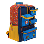 Mochila Azul Extra Grande Bros Chenson Onder Diseño De La Tela Liso Multicolor Mario Bros