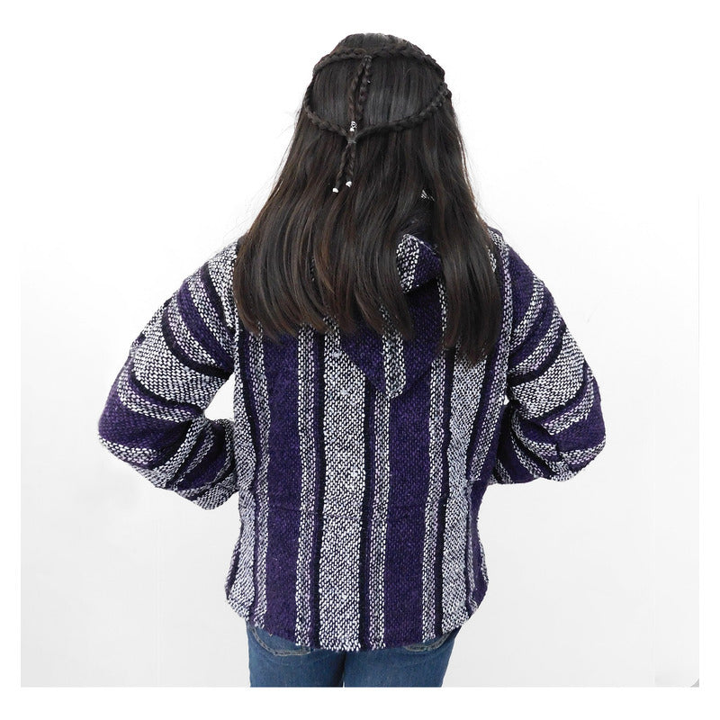 Sudadera Canguro Artesanal De Jerga Infantil