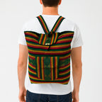 Mochila Artesanal Tejida Tipo Morral Con Bolsillo Frontal 10kg
