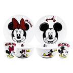 Vajilla Coleccionable De Porcelana 12pz Diseños Animados