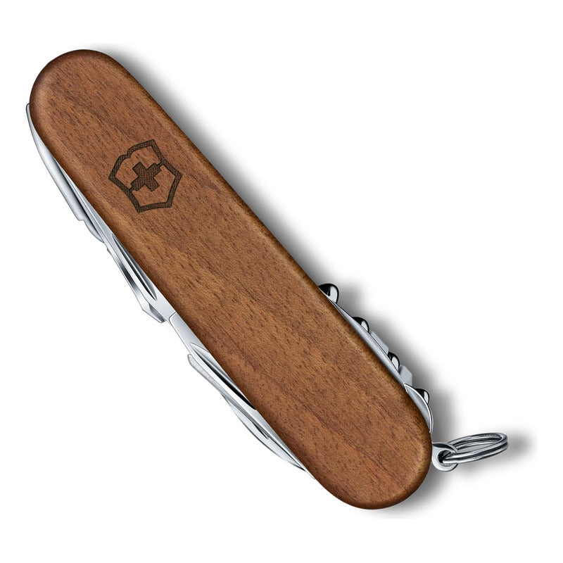 Navaja De Bolsillo 1.6791.63 Swiss Champ Wood Victorinox® Marrón