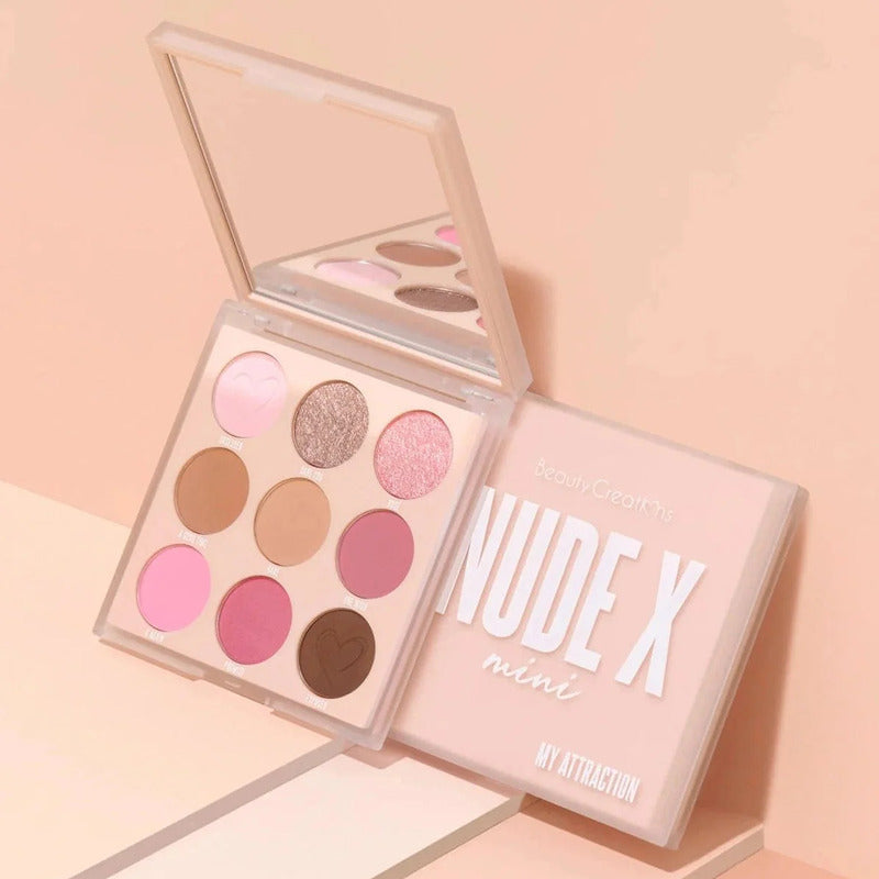 Paleta De Sombras 9 Tonos Nude X Marca Beauty Creations®