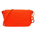 Bolso Para Mujer Mod. Ji2447 Marca Jaime Ibiza® Naranja/neón Lisa Níquel Naranja Neón
