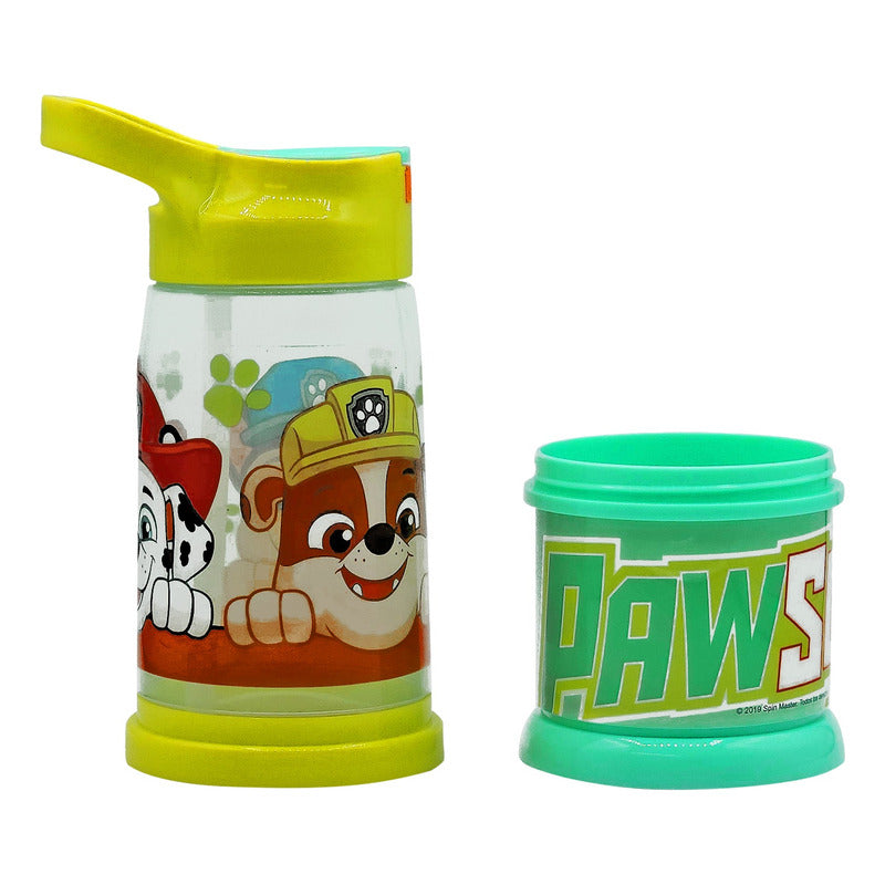 Botella De Agua Con Compartimento Diseño Infantil