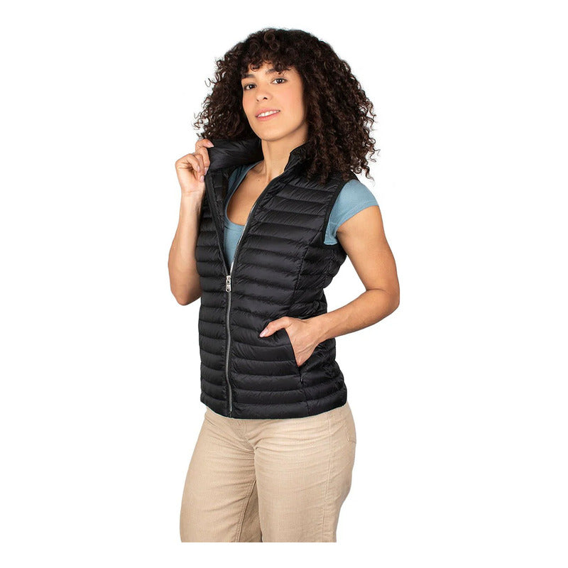 Chaleco De Pluma Para Dama Mod.dw86-vpol8955 Greenlander®