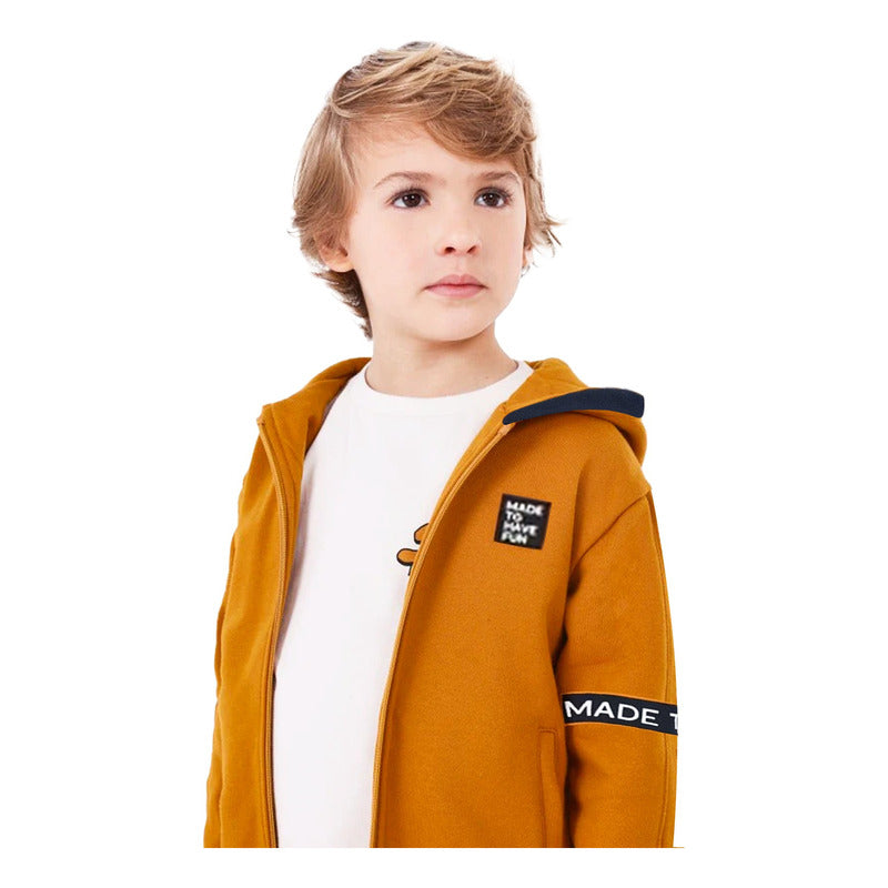 Sudadera Para Niño Mod. 4473 Marca Mayoral® 5 Naranja