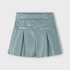 Short Polipiel Casual Para Niña Mod.4223 Marca Mayoral® Salvia Lisa 9 Años
