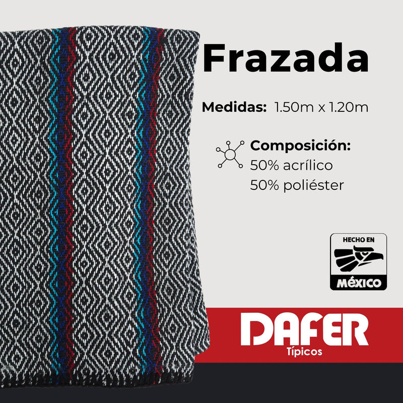 Frazada De Acrilico Afelpada Multiusos 1.20m X 1.50m Mod. Ac