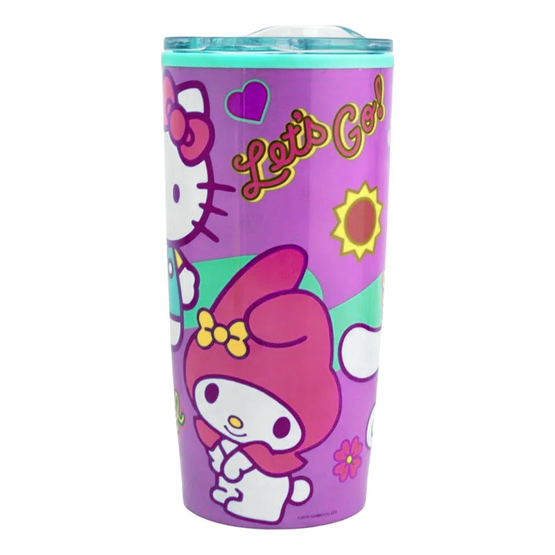 Vaso Termo Con Tapa 450ml Para Adulto Diseños Varios