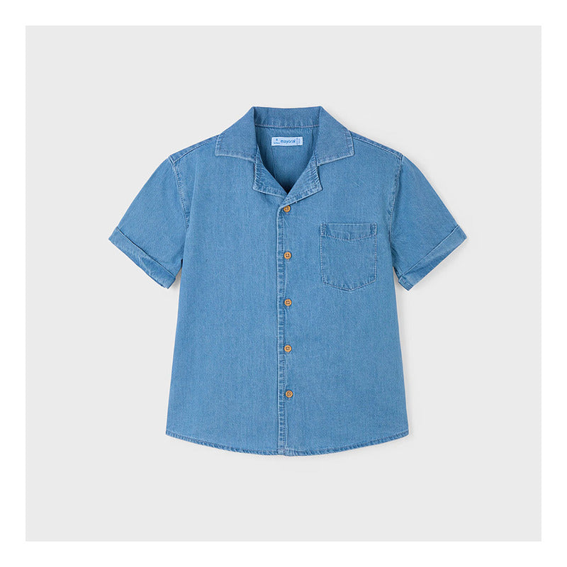Camisa De Mezclilla Casual Para Niño 3116 Marca Mayoral®