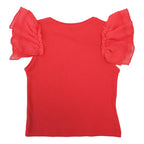 Blusa Para Niña Con Mangas De Vuelo Mod.3013 Marca Mayoral®