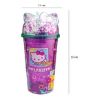 Vaso Con Popote Doble Pared Con Domo 500ml Diseños Animados