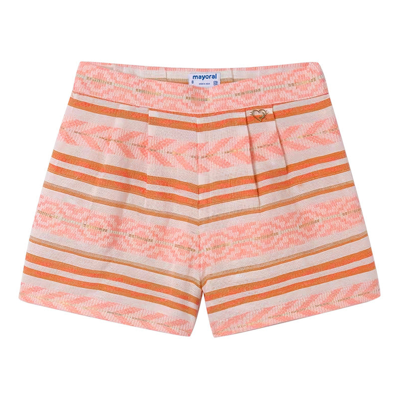 Short Holgado Para Niña Mod.6265 Flamingo Marca Mayoral®