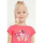 Blusa Casual Para Niña Mod.3070 Marca Mayoral® Peonia 4 Años