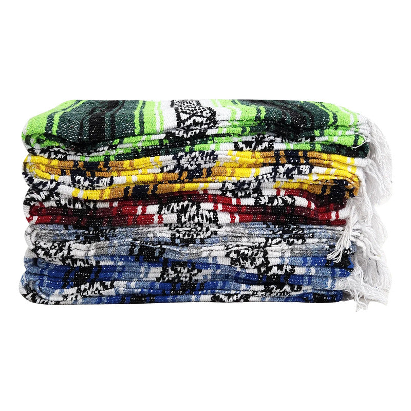 Falsa Mexicana Artesanal Multiusos 6pz Mayoreo 190x120cm Multicolor 3