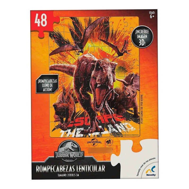 Rompecabezas 3d De Jurassic World Novelty® Mod.jca3116t
