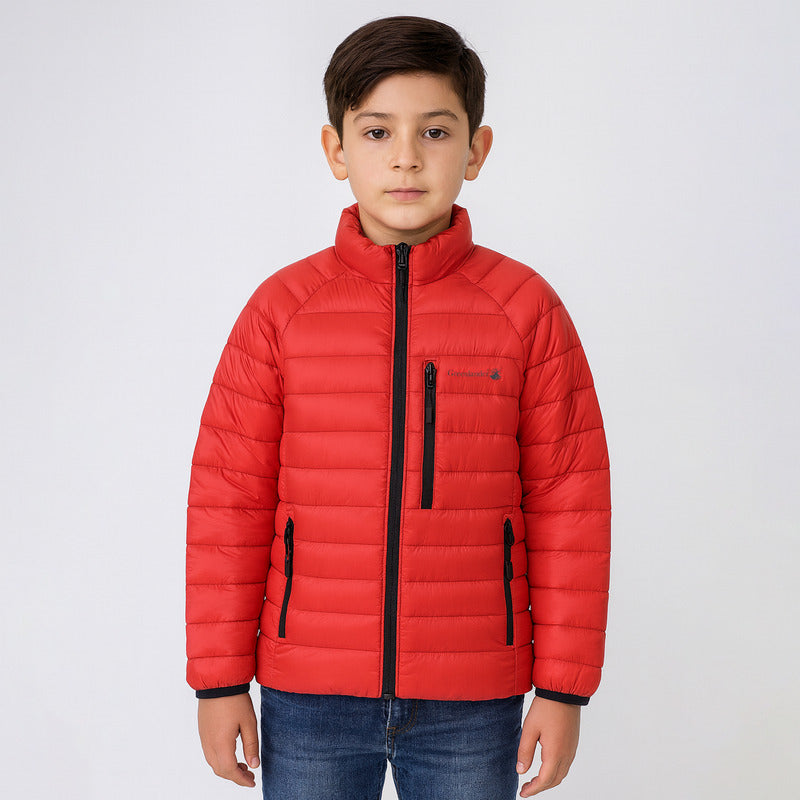 Chamarra De Pluma Para Niño Gw83-pol8942 Marca Greenlander®