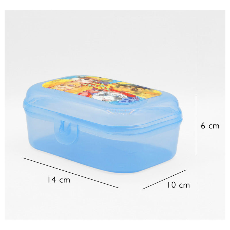 Recipiente Infantil Topper Para Comida Personajes Animados