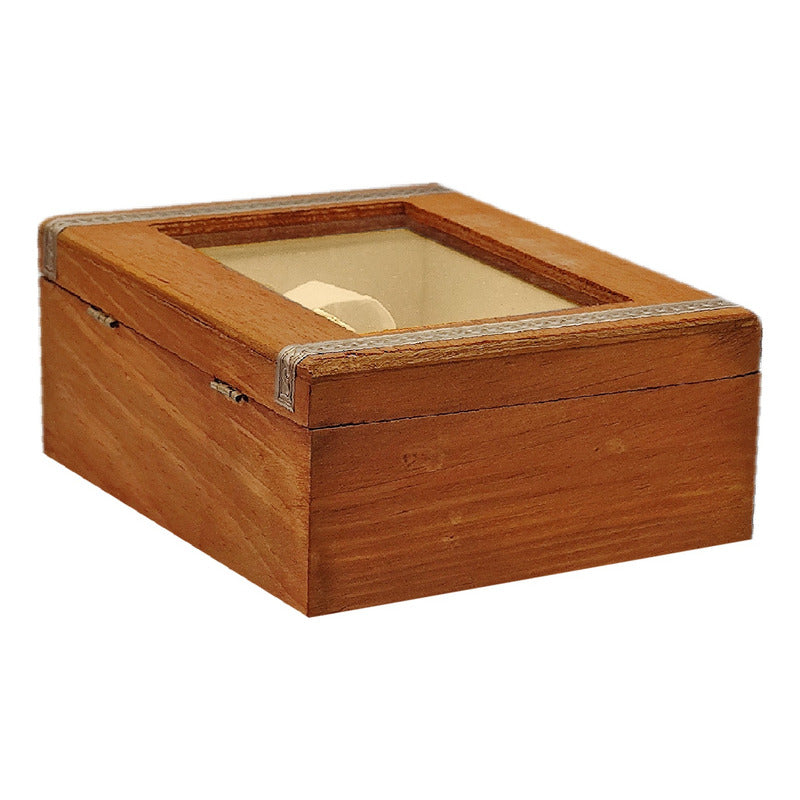 Set Para Bautizo Vela+concha+toalla+caja De Madera