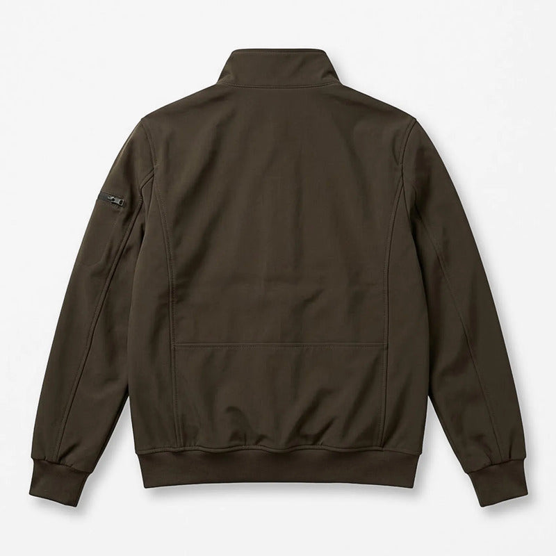 Chamarra Softshell De Hombre Mod. Cw90-pol8728 Greenlander® Marrón G Lisa
