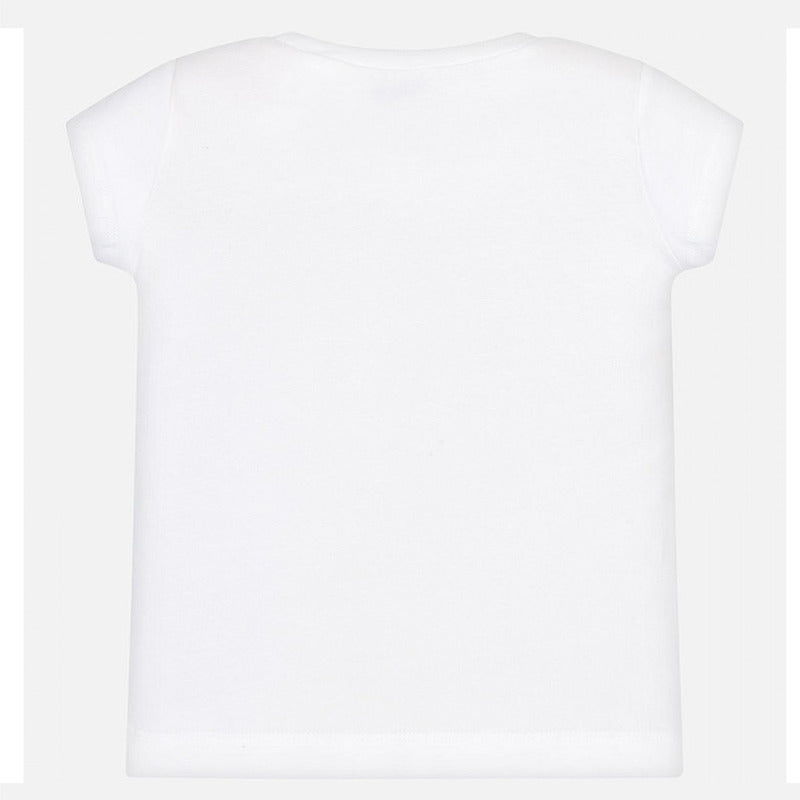 Blusa Casual Para Niña Mod.3015 Marca Mayoral® Blanco 9 Años