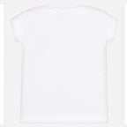 Blusa Casual Para Niña Mod.3015 Marca Mayoral® Blanco 9 Años