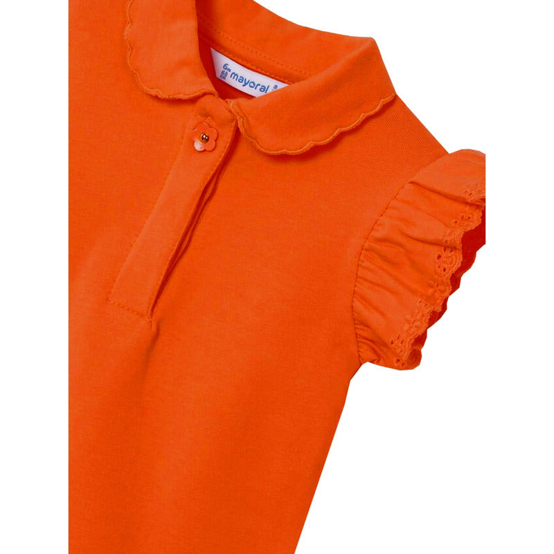 Blusa De Bebé Cuello Polo Mod.1184 Marca Mayoral®