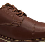 Zapato Formal Para Hombre Mod. D2125691 Marca Dockers® Chocolate Lisa 25 Mx