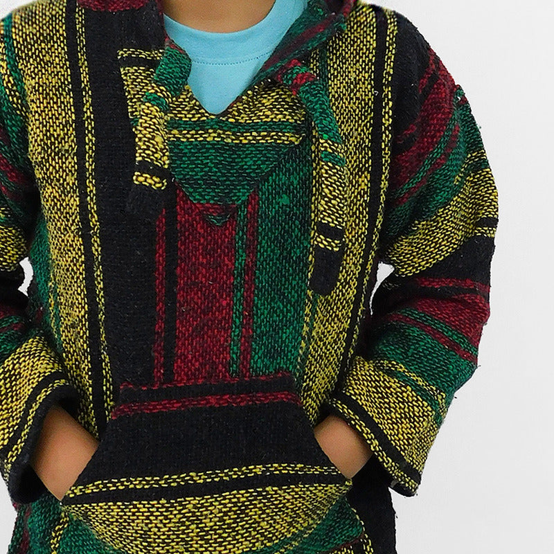 Sudadera Canguro Artesanal De Jerga Infantil