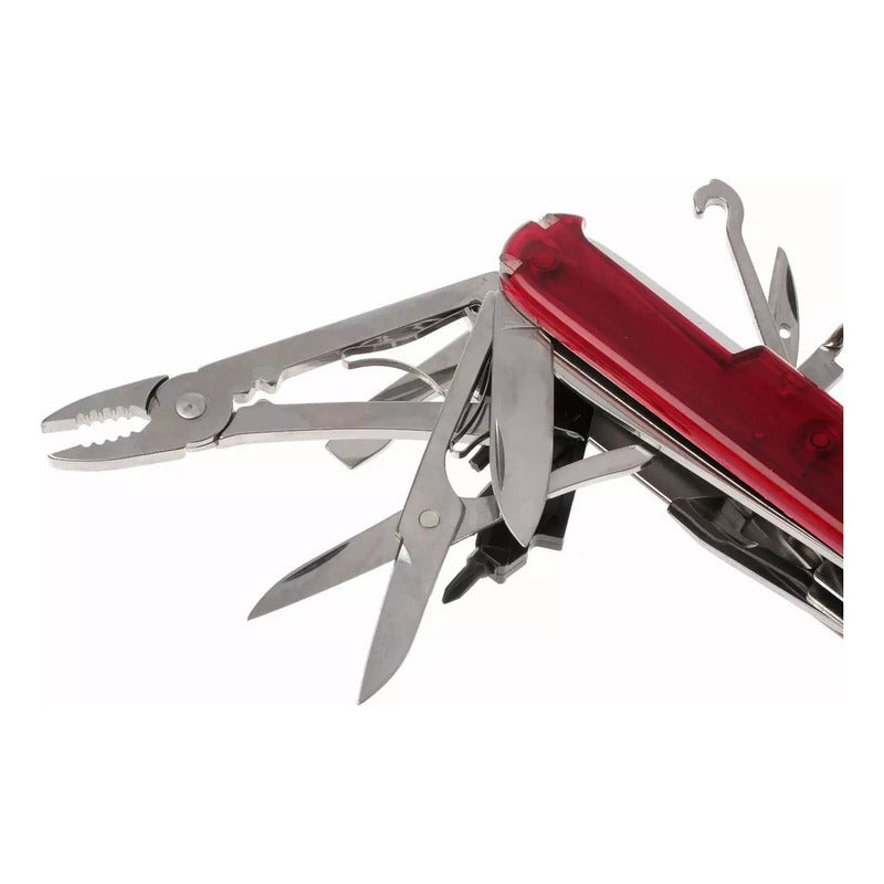 Navaja  Cyber 1.7725.t Roja 34 Funciones Victorinox® Rojo