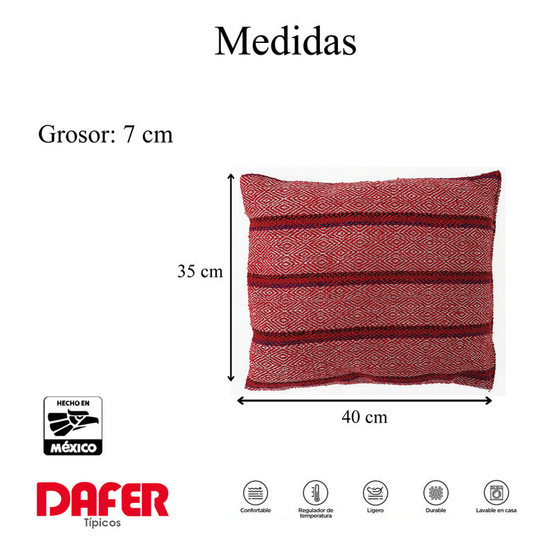 Frazada De Viaje Artesanal Con Almohada Set De Descanso