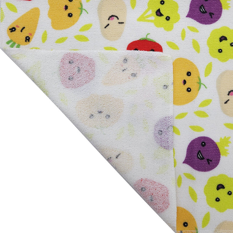 Servilleta De Cocina Multiusos Microfibra Estampada 40x40 Cm