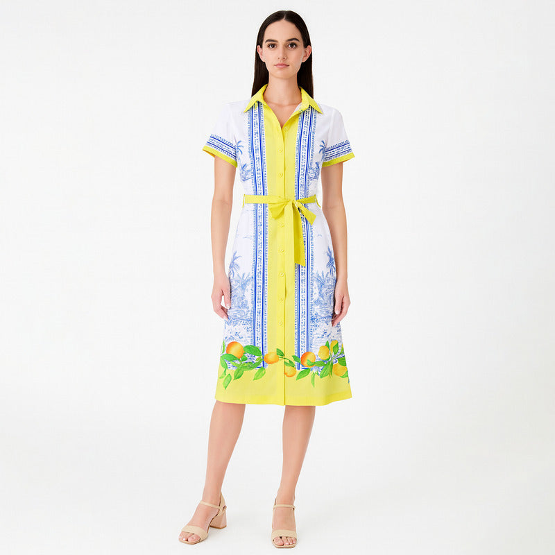 Vestido Ligero Casual Para Mujer Mod.1652 London Fashion®