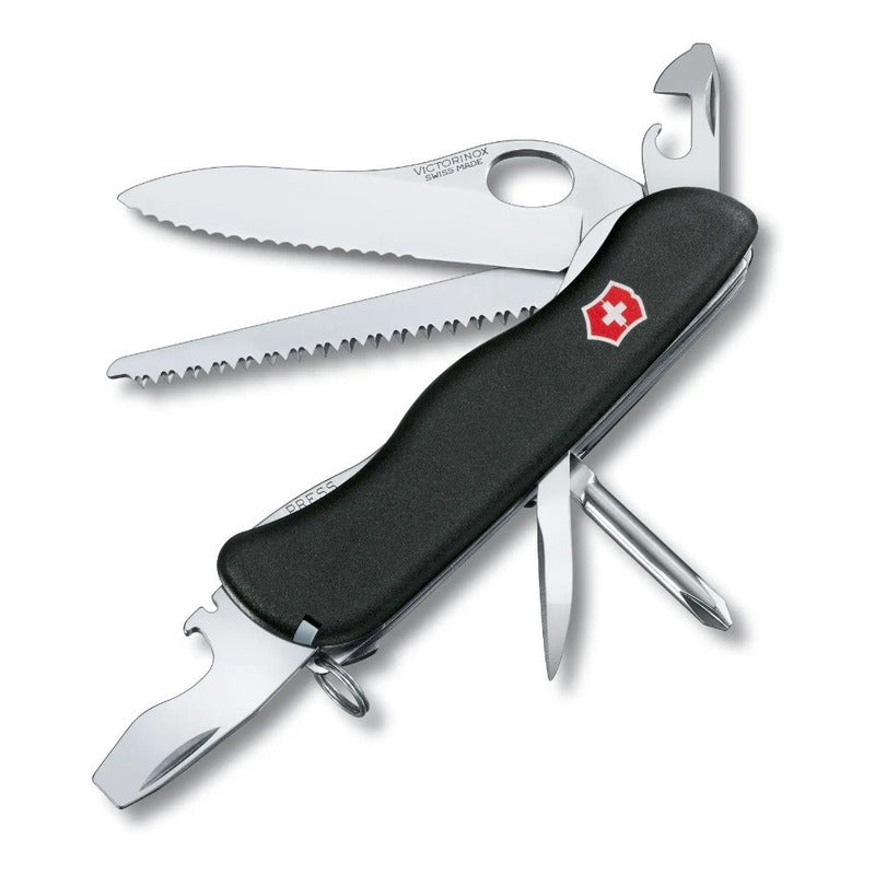 Navaja Multiuso Victorinox 0.8463.mw3 Color Negro Con 12 Herramientas
