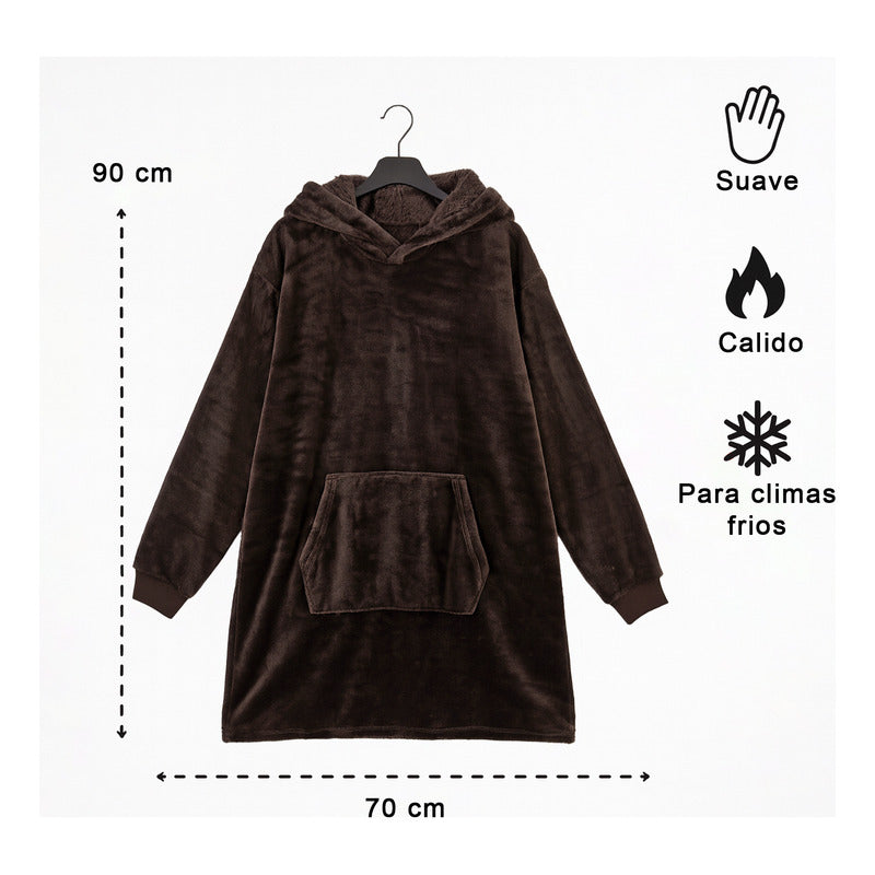 Hoodie Oversize Santa Teresa Mujer / Hombre Otoño/invierno