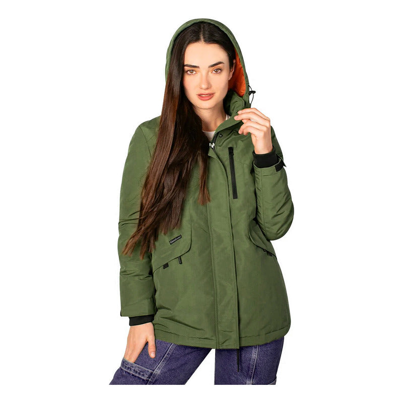 Chamarra Gorro Desmontable Dw86-pol8900 Marca Greenlander®